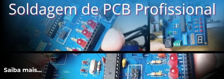 Curso de soldagem de PCB